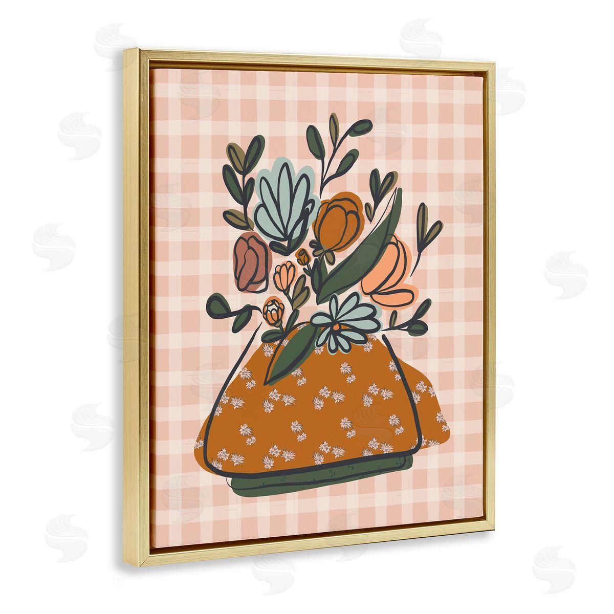 Beki Marquardt Piano Room Florals Canvas Wall Art Print