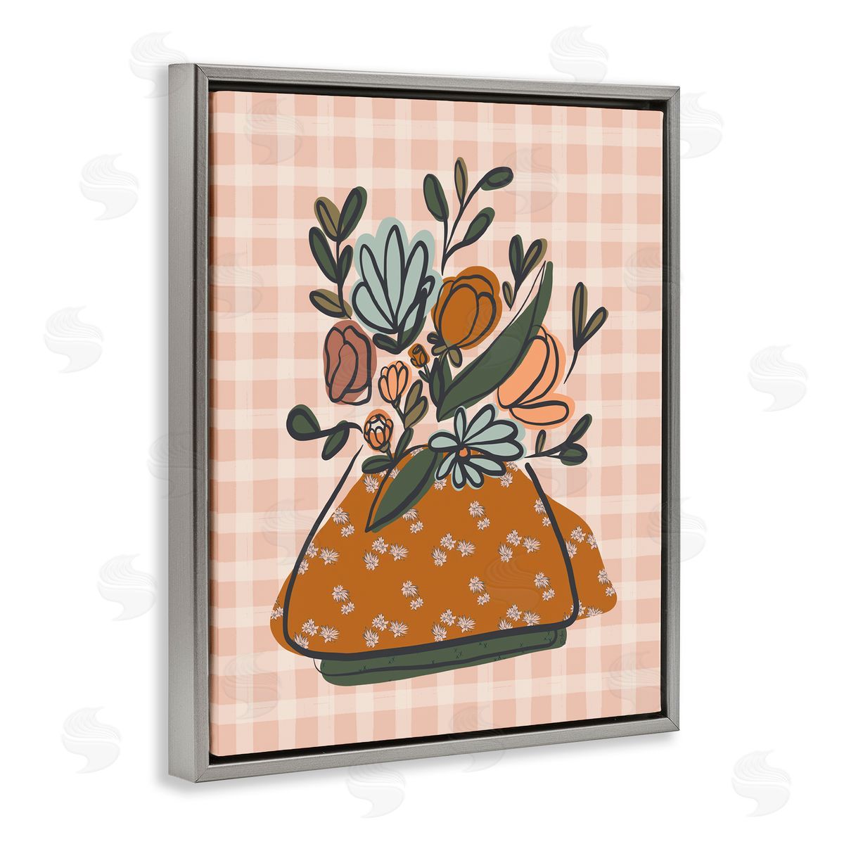 Beki Marquardt Piano Room Florals Canvas Wall Art Print