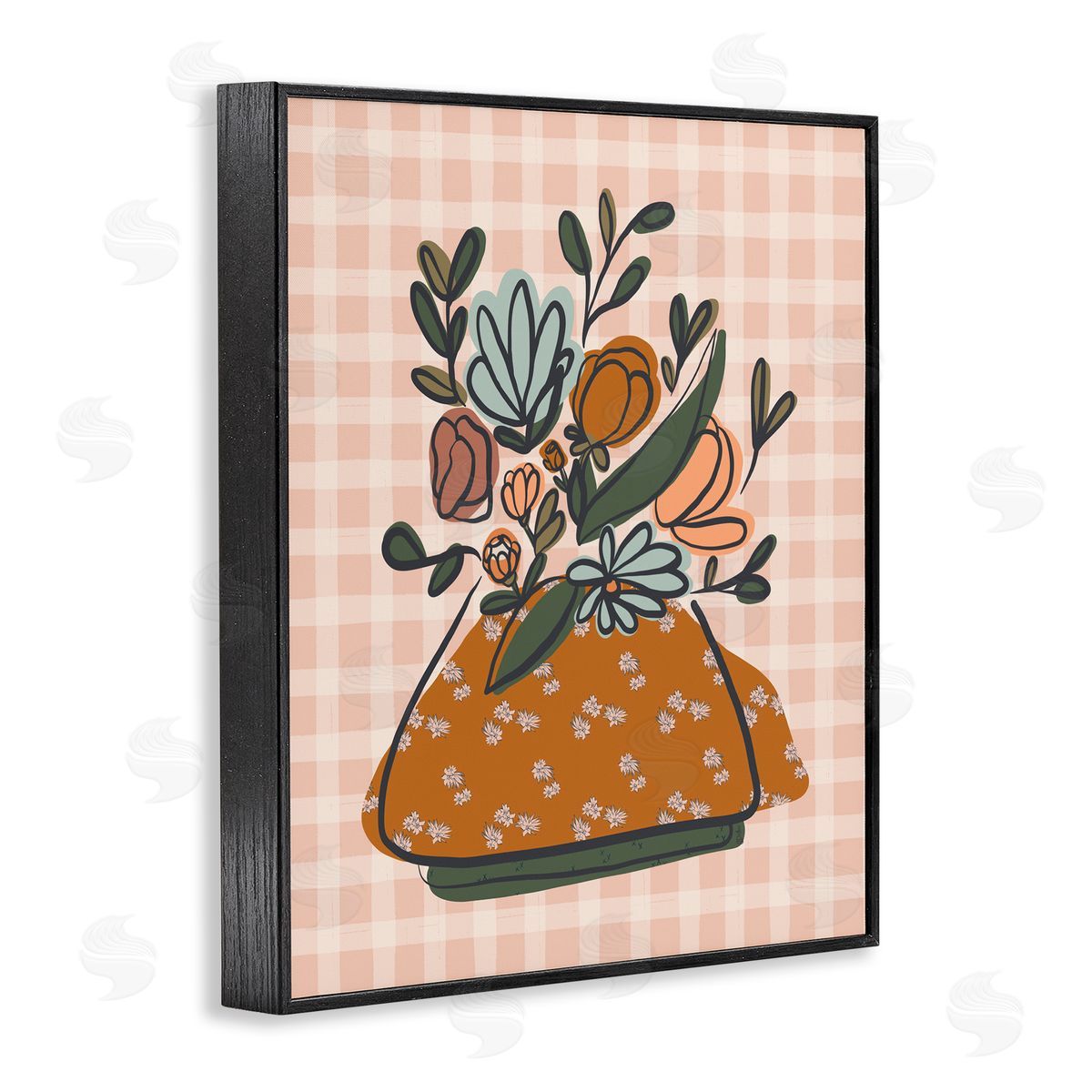 Beki Marquardt Piano Room Florals Canvas Wall Art Print