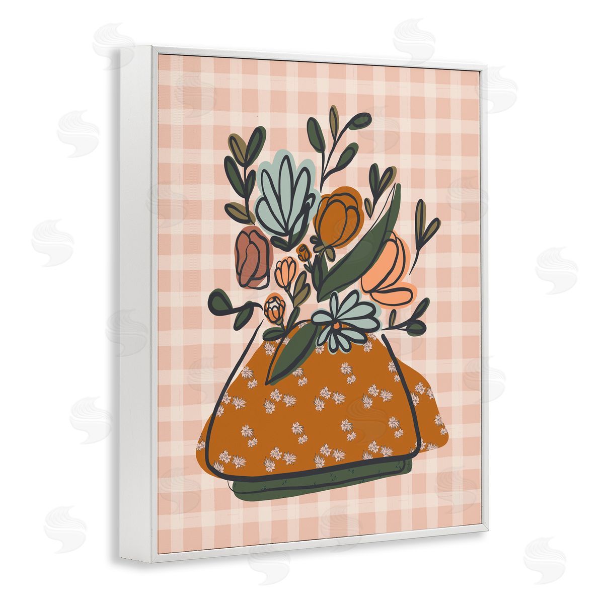 Beki Marquardt Piano Room Florals Canvas Wall Art Print