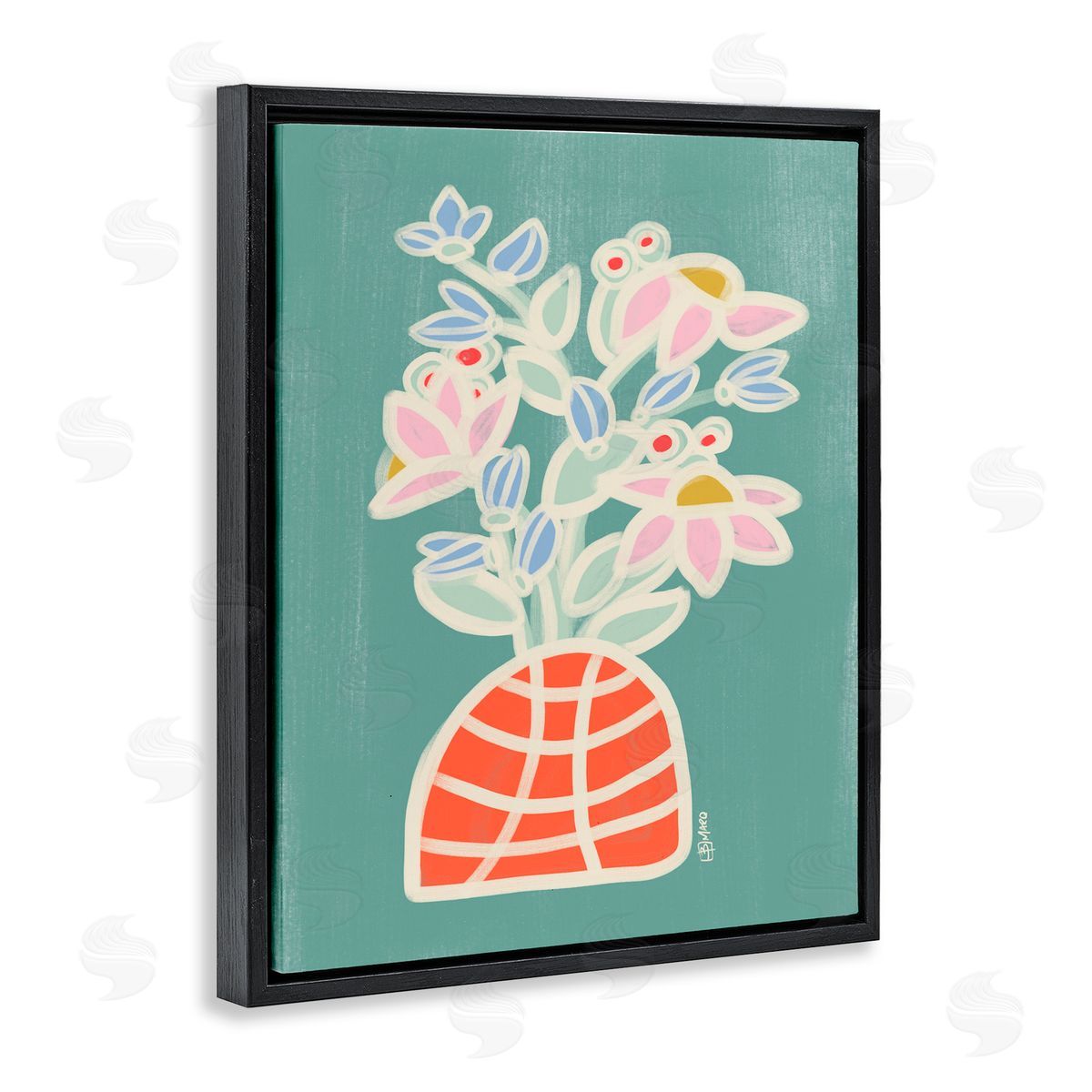 Beki Marquardt Bryce Flower Bouquet Canvas Wall Art Print