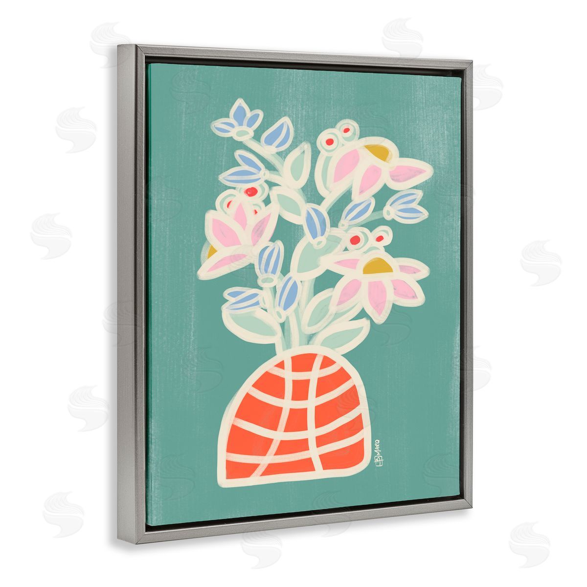 Beki Marquardt Bryce Flower Bouquet Canvas Wall Art Print