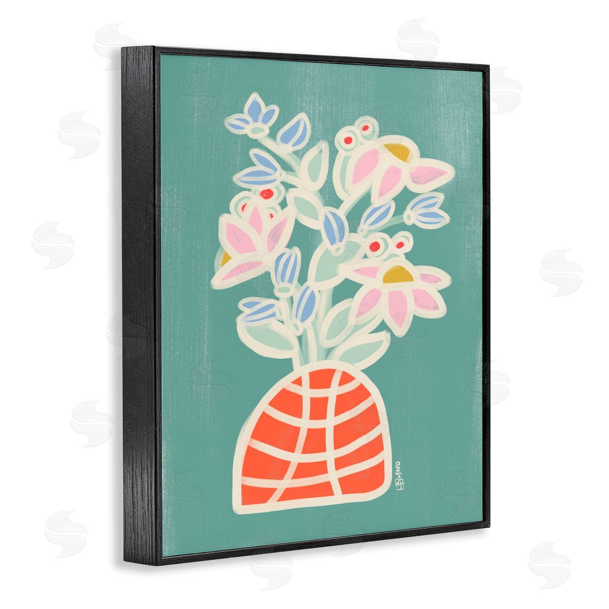 Beki Marquardt Bryce Flower Bouquet Canvas Wall Art Print
