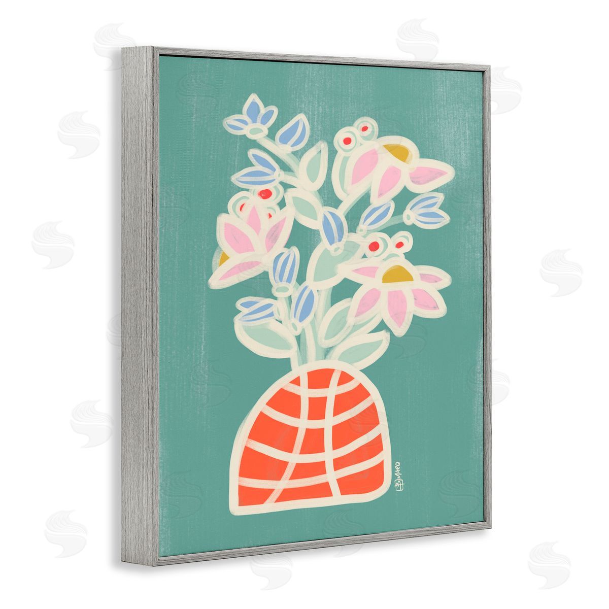 Beki Marquardt Bryce Flower Bouquet Canvas Wall Art Print