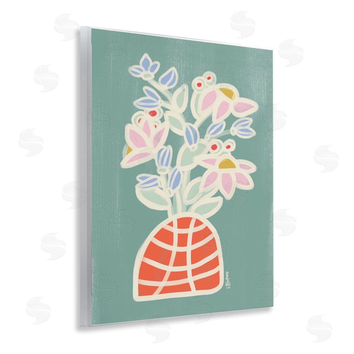 Beki Marquardt Bryce Flower Bouquet Canvas Wall Art Print