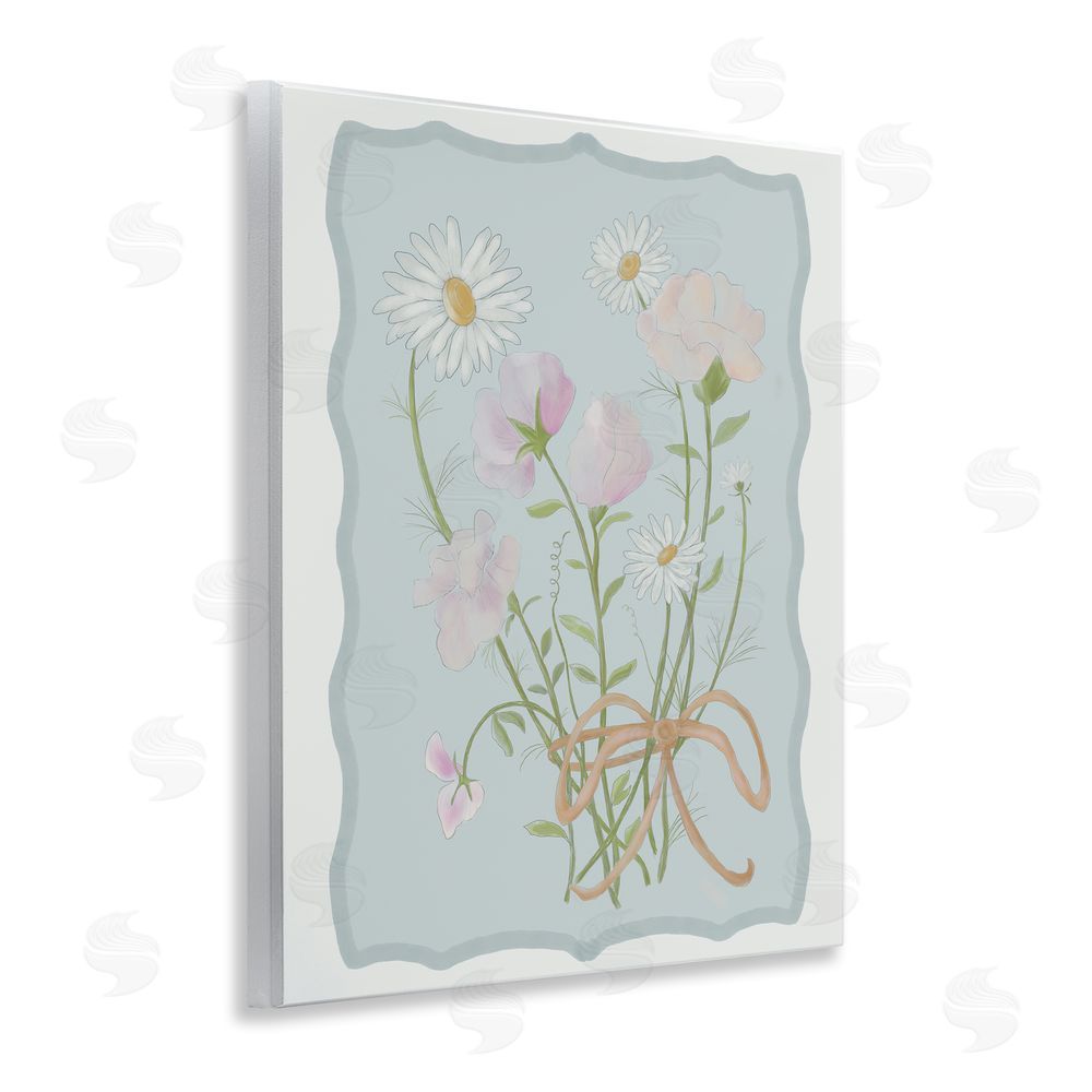 Leslie Hermosa Spring Cottage Clippings Wooden Wall Plaque Art Print