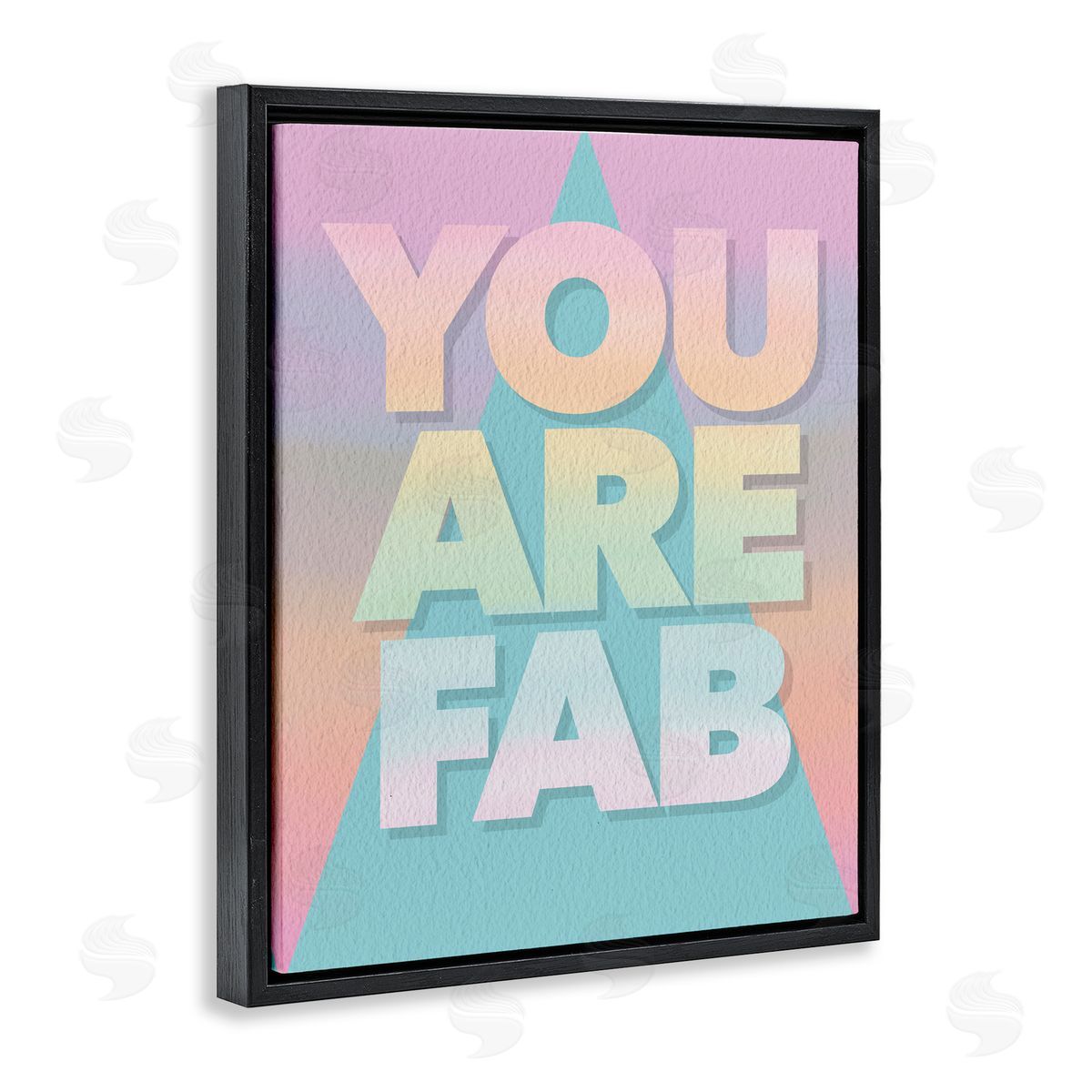 Jilly Jack Designs You Are Fab Pastels Canvas Wall Art Print