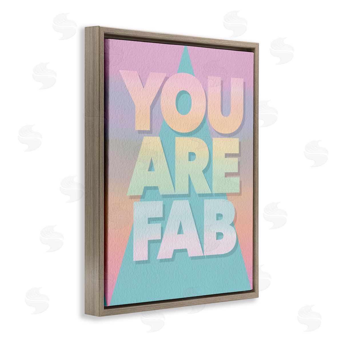 Jilly Jack Designs You Are Fab Pastels Canvas Wall Art Print