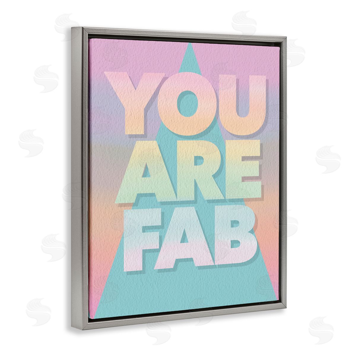 Jilly Jack Designs You Are Fab Pastels Canvas Wall Art Print