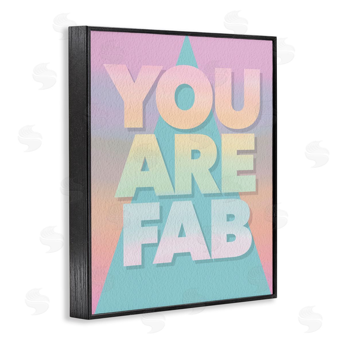 Jilly Jack Designs You Are Fab Pastels Canvas Wall Art Print
