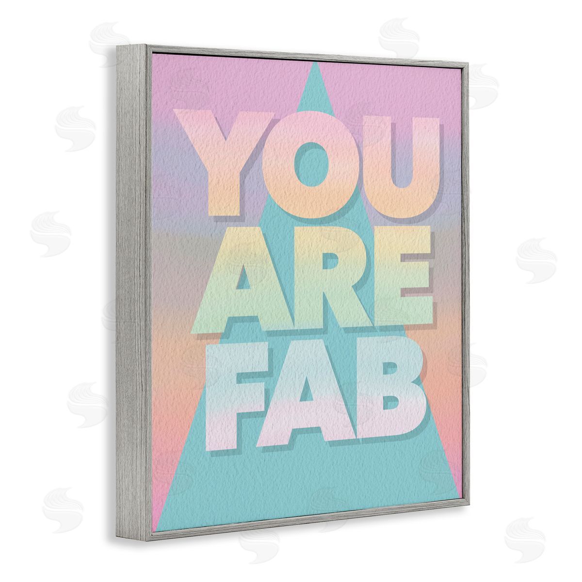 Jilly Jack Designs You Are Fab Pastels Canvas Wall Art Print