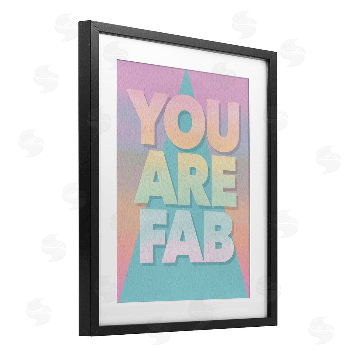 Jilly Jack Designs You Are Fab Pastels Canvas Wall Art Print