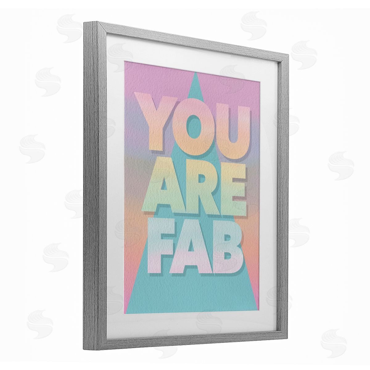 Jilly Jack Designs You Are Fab Pastels Canvas Wall Art Print