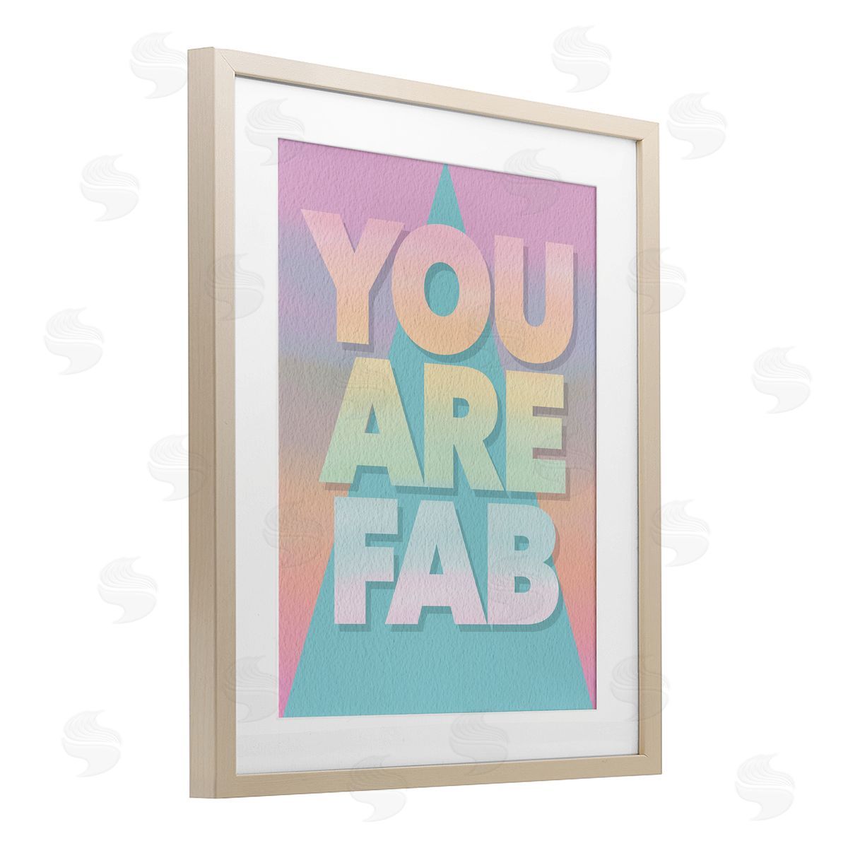 Jilly Jack Designs You Are Fab Pastels Canvas Wall Art Print