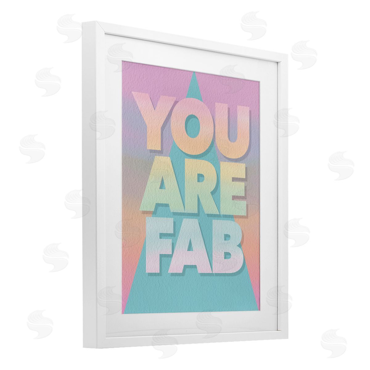 Jilly Jack Designs You Are Fab Pastels Canvas Wall Art Print