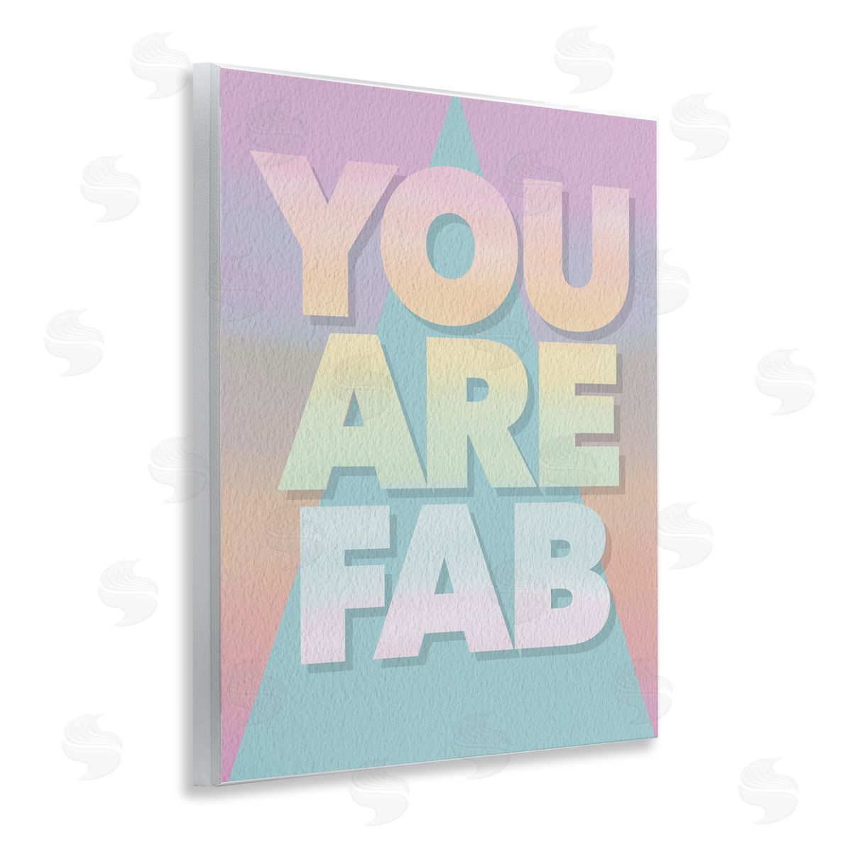 Jilly Jack Designs You Are Fab Pastels Canvas Wall Art Print