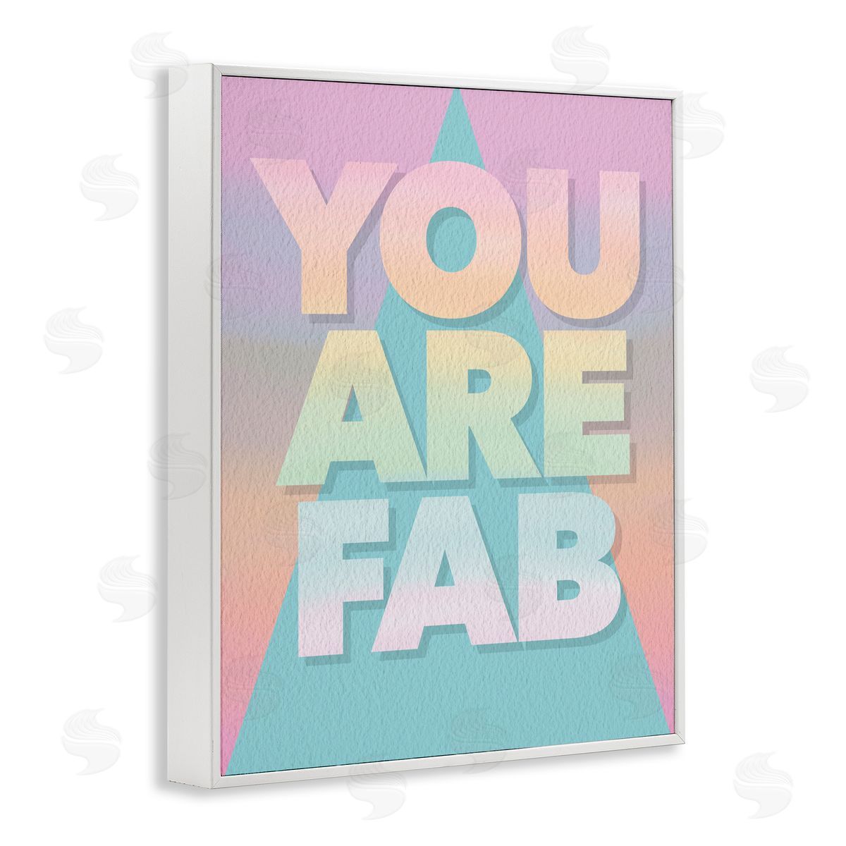 Jilly Jack Designs You Are Fab Pastels Canvas Wall Art Print