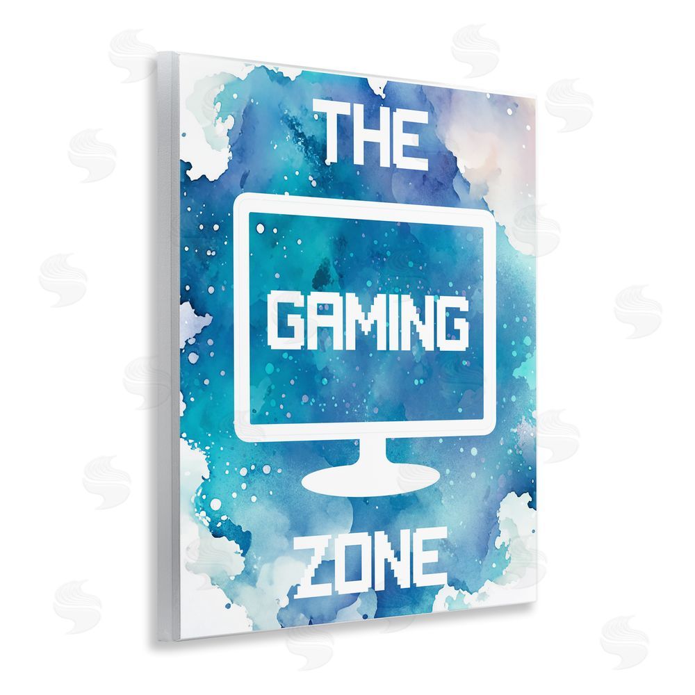 Marcus Prime Gaming Zone Moniter Wooden Wall Plaque Art Print