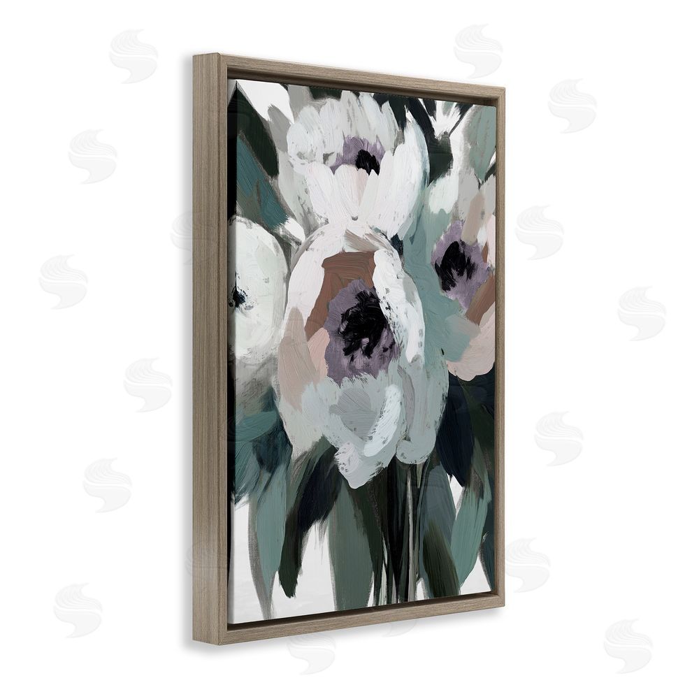 Annabelle Hall The Absence of Sorrow Brown Floating Frame Canvas Wall Art Print