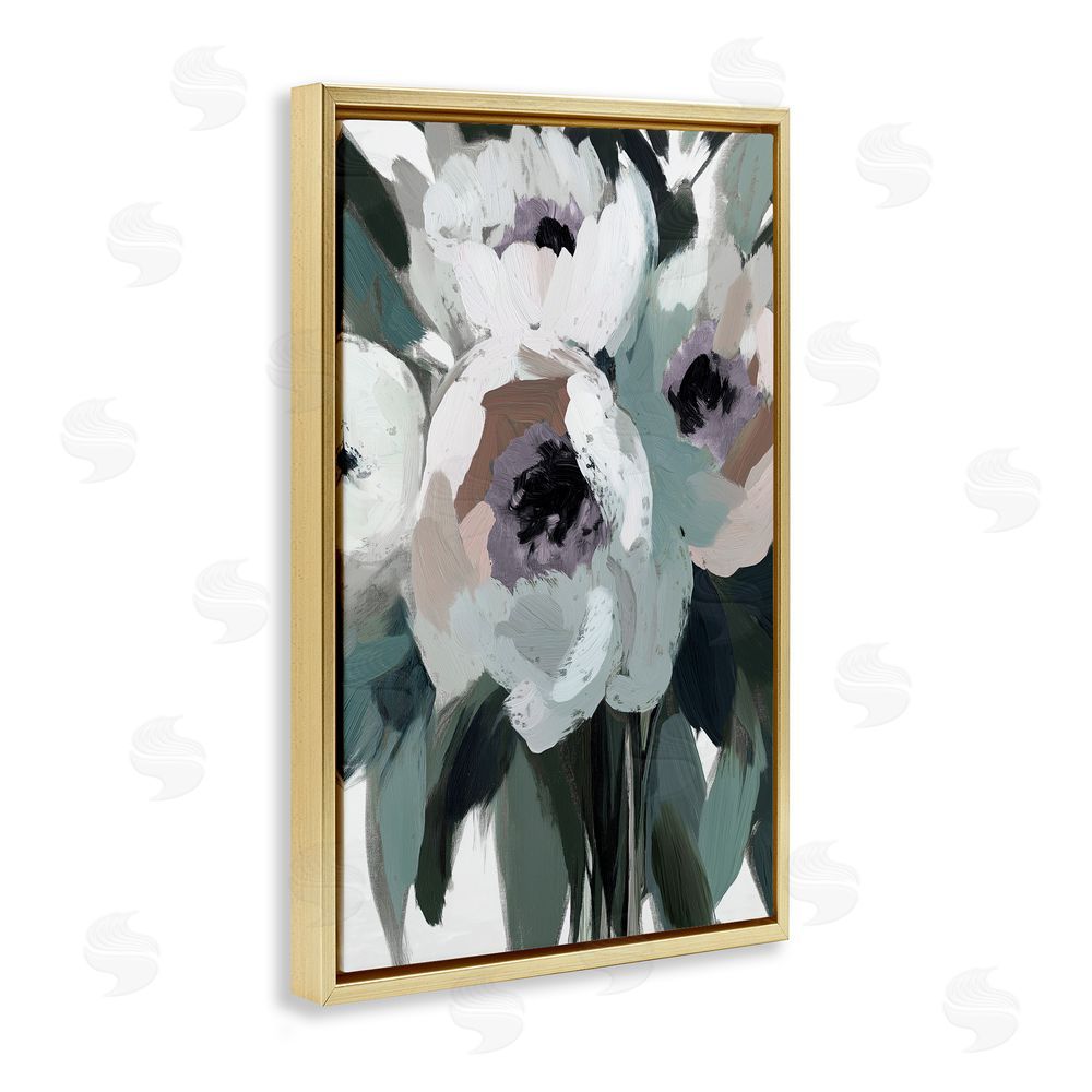 Annabelle Hall The Absence of Sorrow Gold Floating Frame Canvas Wall Art Print