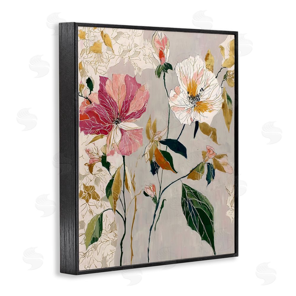 Annabelle Hall Playful Assumption Abstraction Black Framed Giclee Print Wall Art