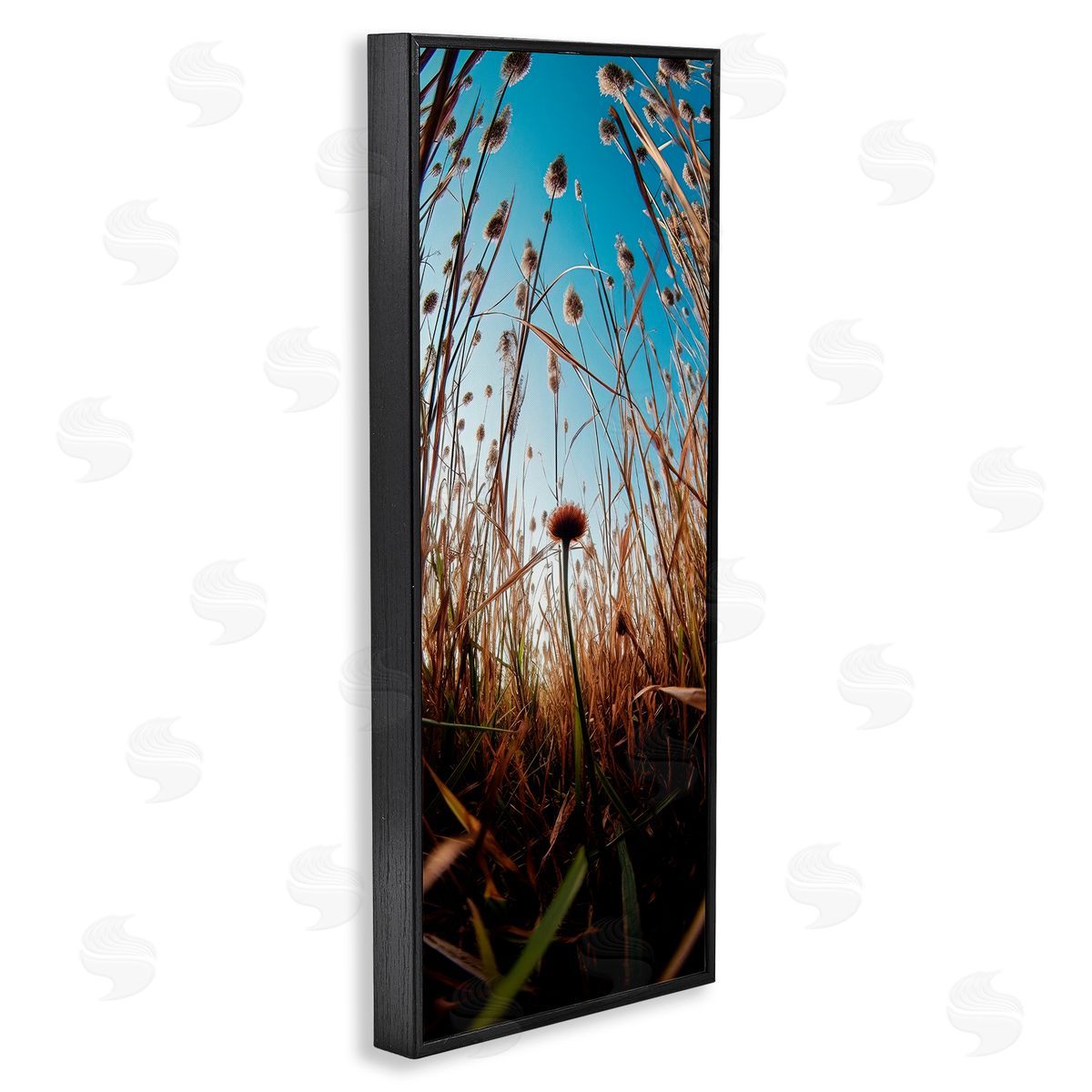 Decent Exposures Daydream Botanical Meadow Black Framed Giclee Print Wall Art