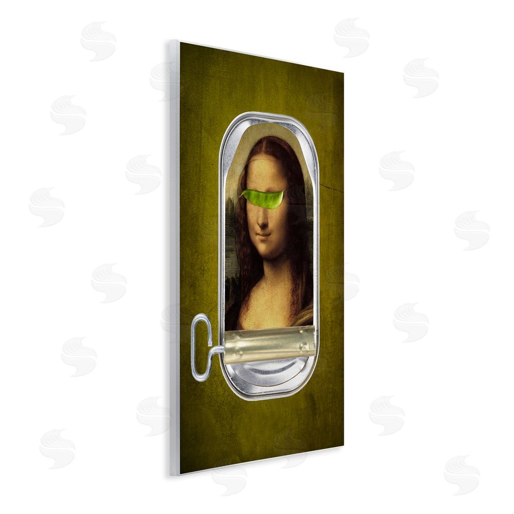 Elo Marc Canned Mona Lisa Wooden Wall Plaque Art Print