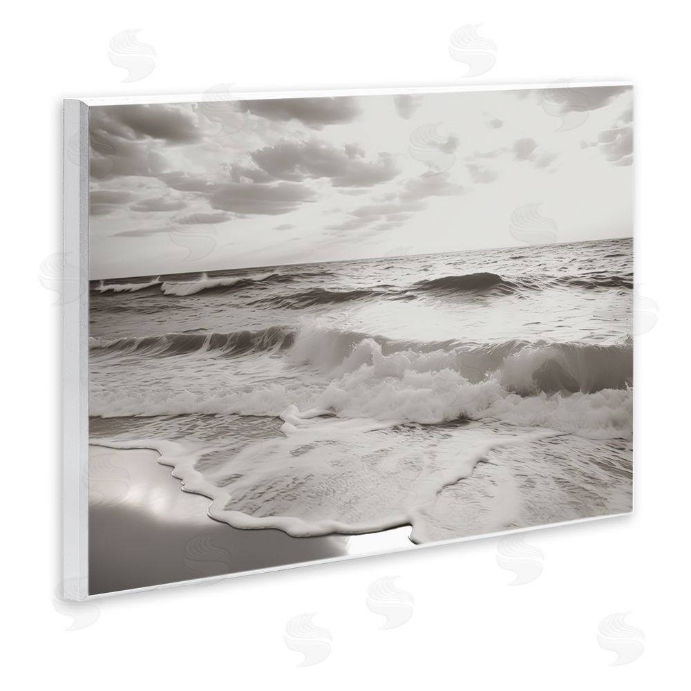 Decent Exposures Beach View Reverie Wooden Wall Plaque Art Print