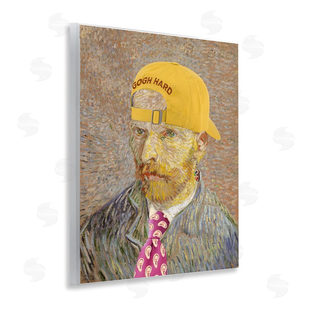 Masters Redux Van Gogh in Yellow hat Wooden Wall Plaque Art Print