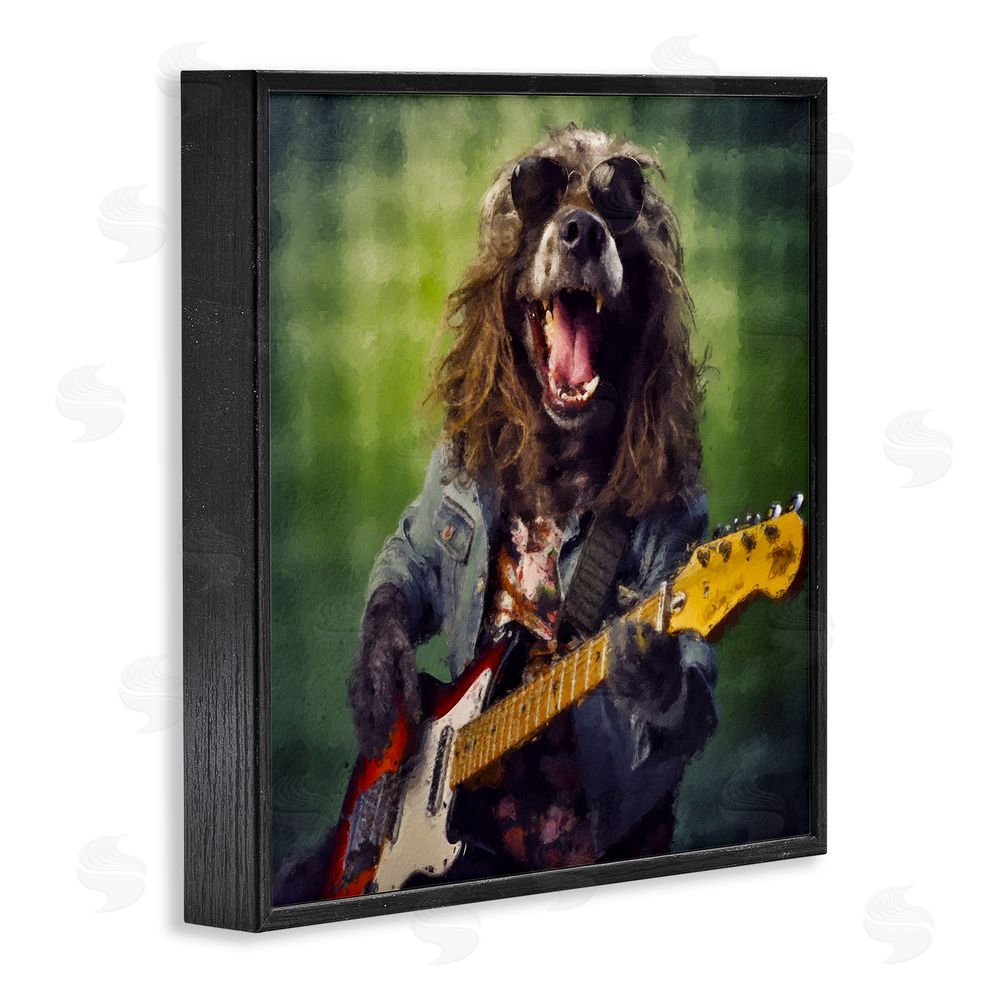 Sean Parnell Musician Mutt Halen Black Framed Giclee Print Wall Art