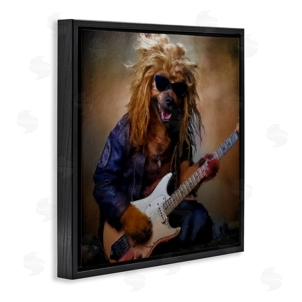 Sean Parnell Musician Canine Clark Black Floating Frame Canvas Wall Art Print