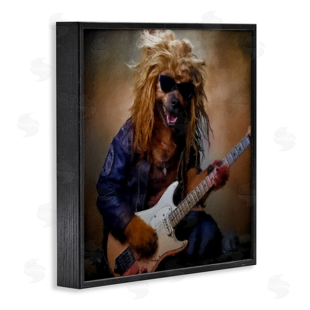Sean Parnell Musician Canine Clark Black Framed Giclee Print Wall Art