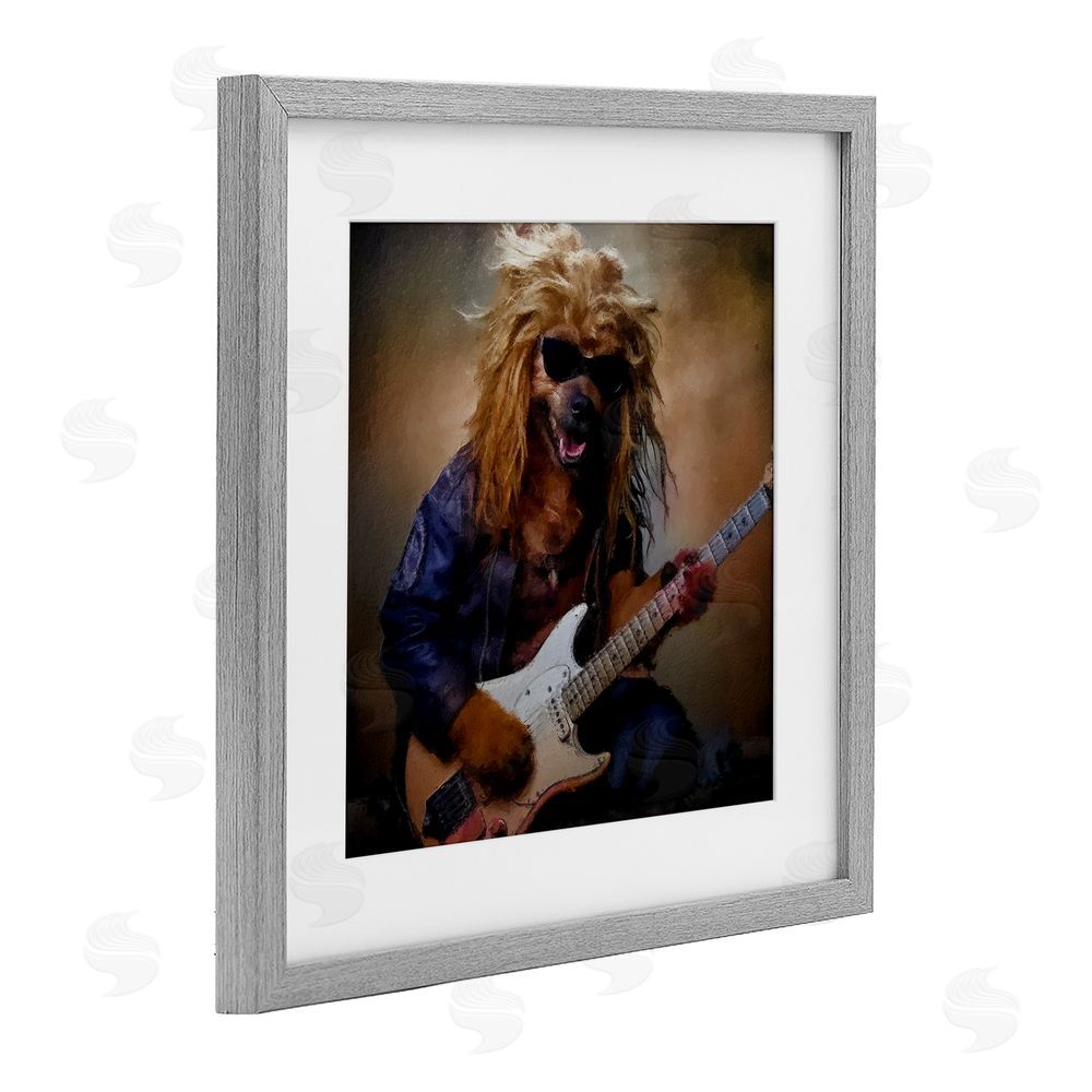 Sean Parnell Musician Canine Clark Gray Framed Print Under Glass Wall Art