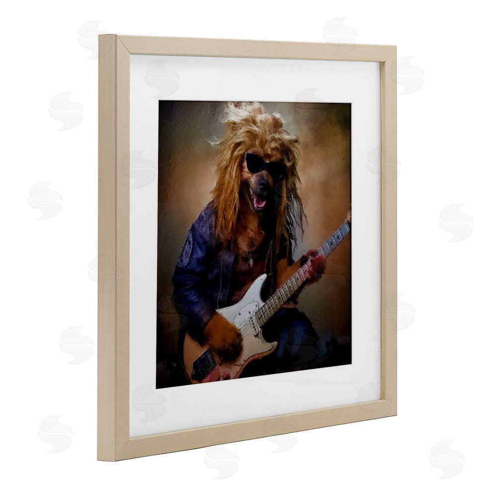 Sean Parnell Musician Canine Clark Brown Framed Print Under Glass Wall Art