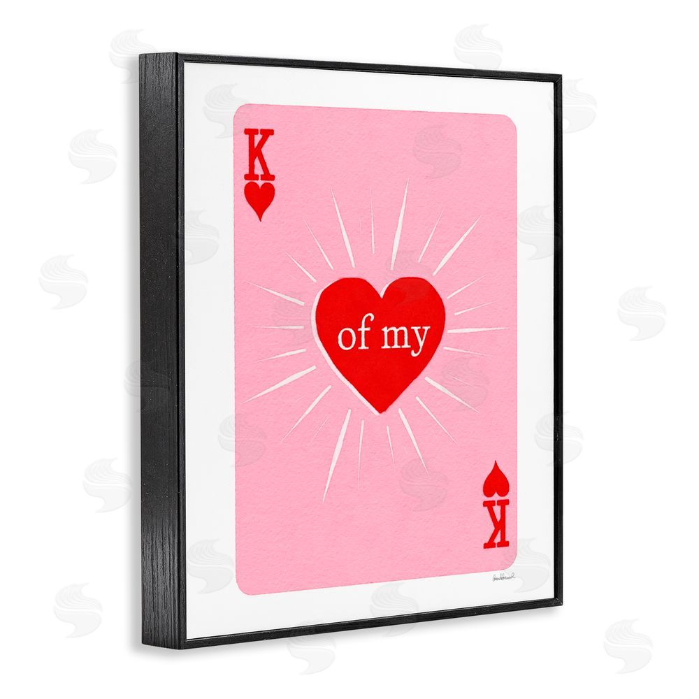 Amanda Greenwood King Of My Heart Black Framed Giclee Print Wall Art
