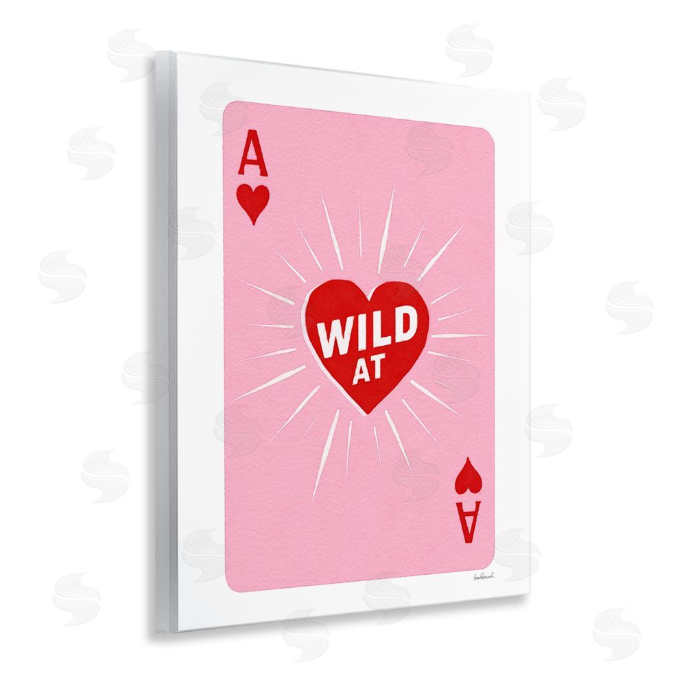 Amanda Greenwood Wild At Heart Card Wooden Wall Plaque Art Print