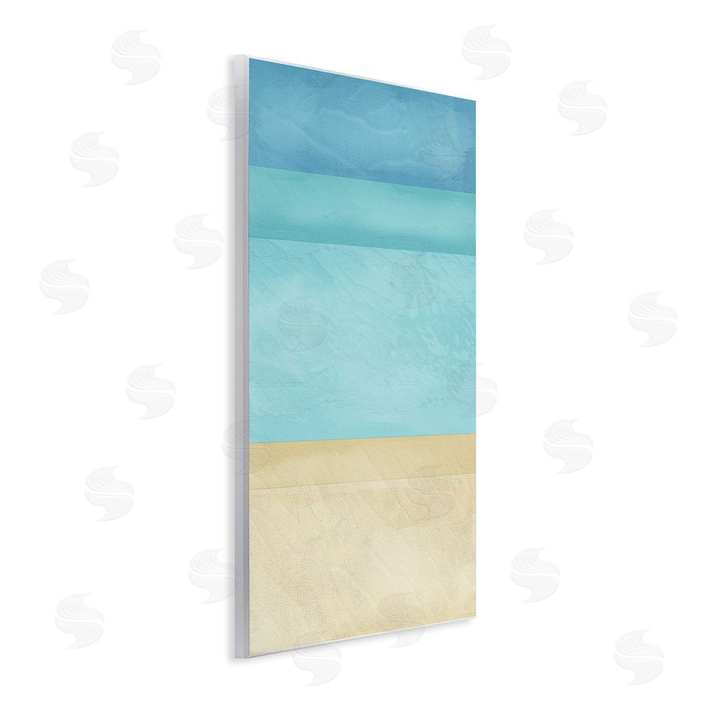 Martina Pavlova Abstract Beach Coastal Color Block Wall Plaque Art Print