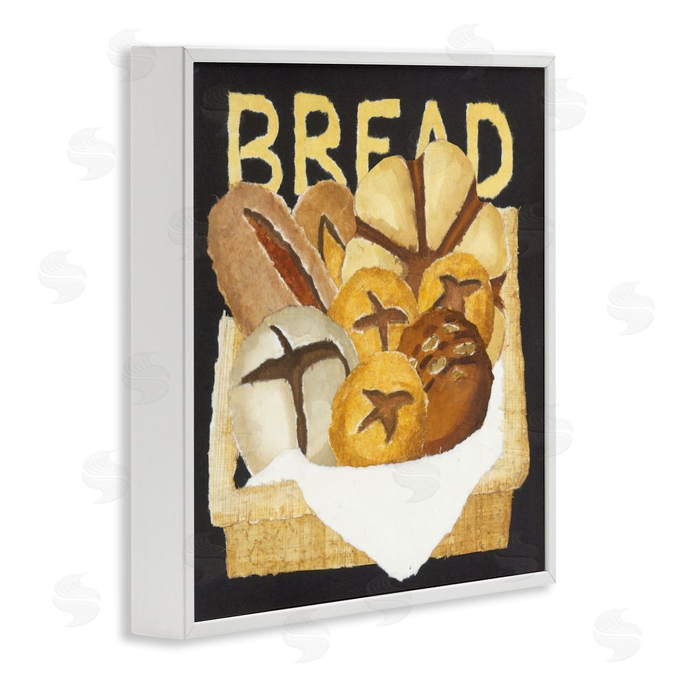 Nancy Overton Bread Assorted Box White Framed Giclee Wall Art Print