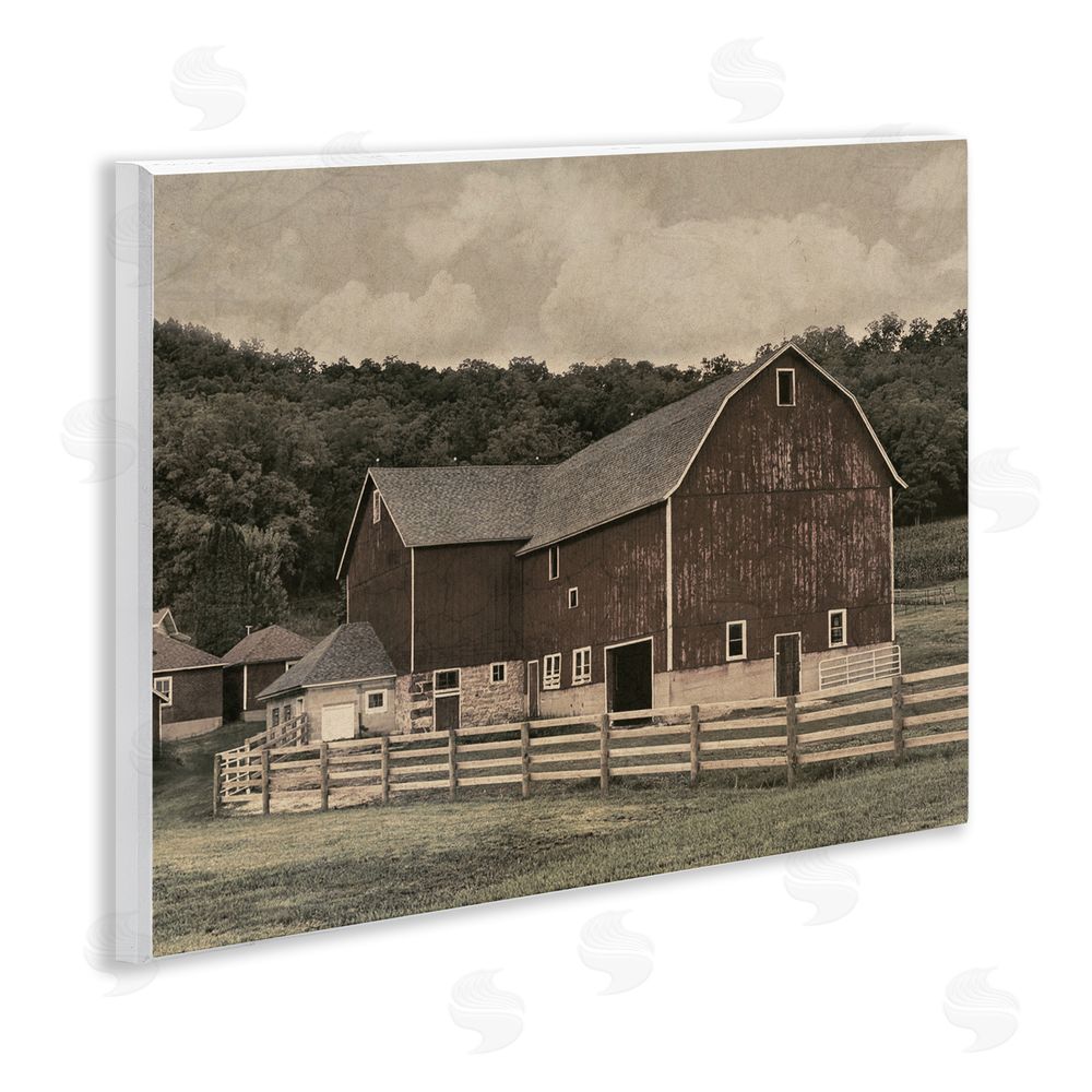 Marcus Prime Tender Living Space Barn Wall Plaque Art Print
