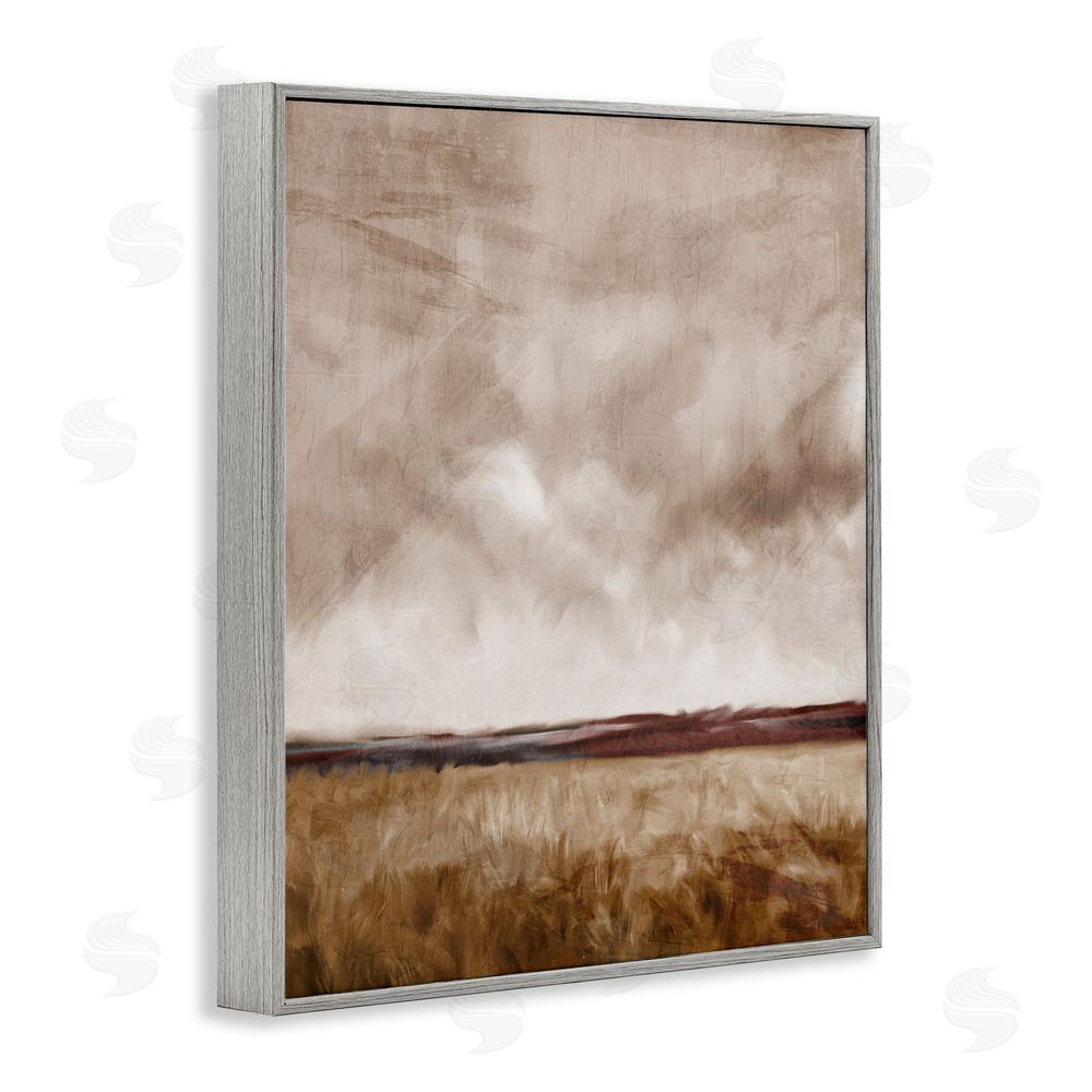 Kim Allen Overcast Autumn Sky Gray Framed Giclee Wall Art Print