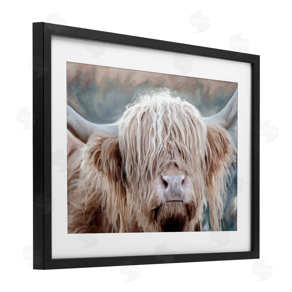 Kim Allen In the Highlands Photograph Black Framed Print Under Glass Wall Art