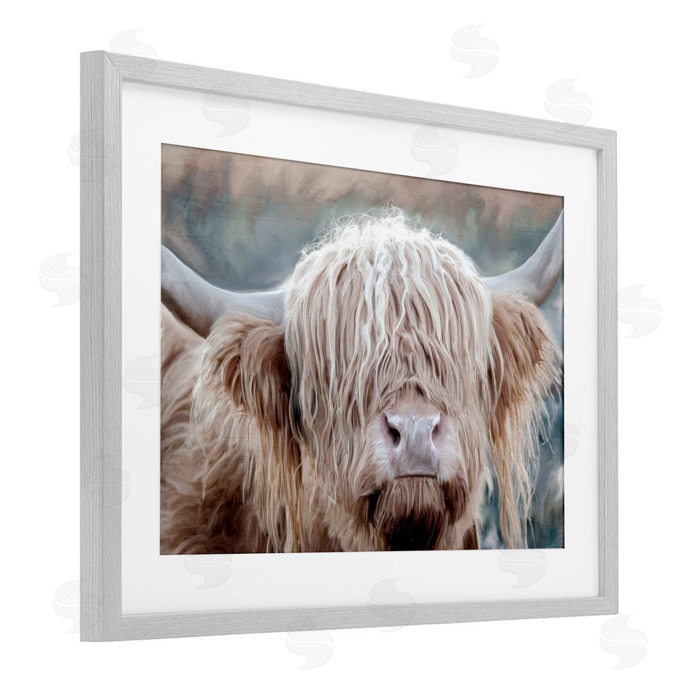 Kim Allen In the Highlands Photograph Gray Framed Print Under Glass Wall Art