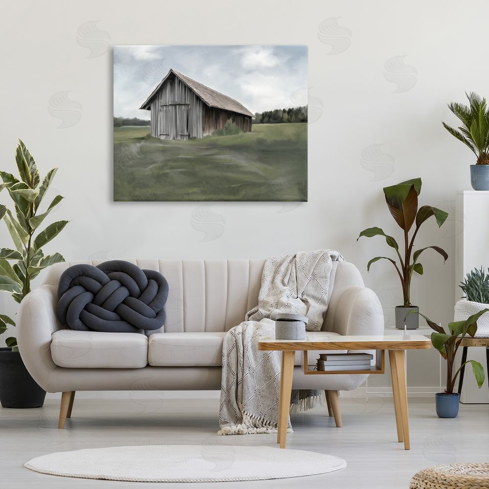 Kim Allen Farm's Back Pasture Canvas Wall Art Print in Room