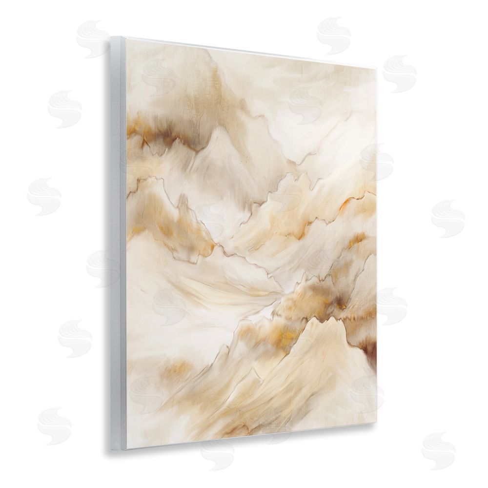 Kim Allen Neutral Land Flow Wall Plaque Art Print