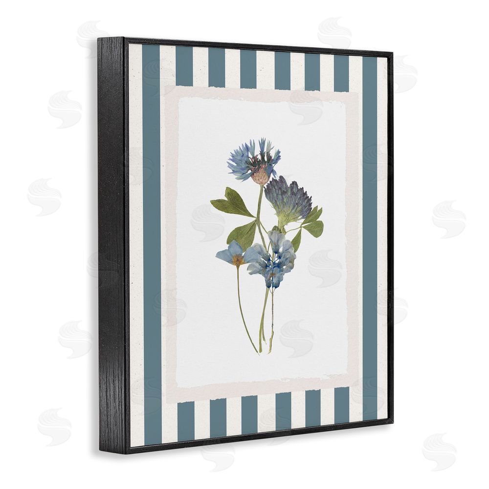 Val Rhodes Summer Memories Flowers Black Framed Giclee Wall Art Print
