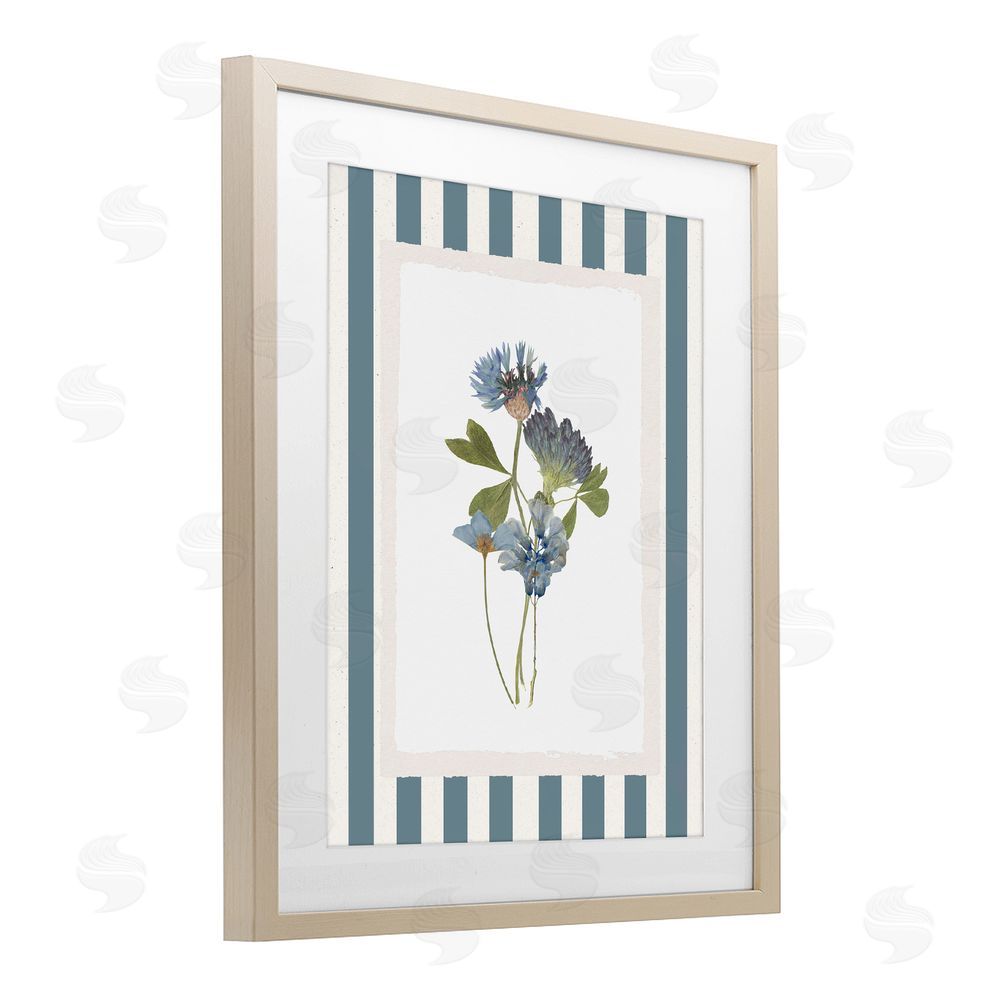 Val Rhodes Summer Memories Flowers Birch Framed Print Under Glass Wall Art