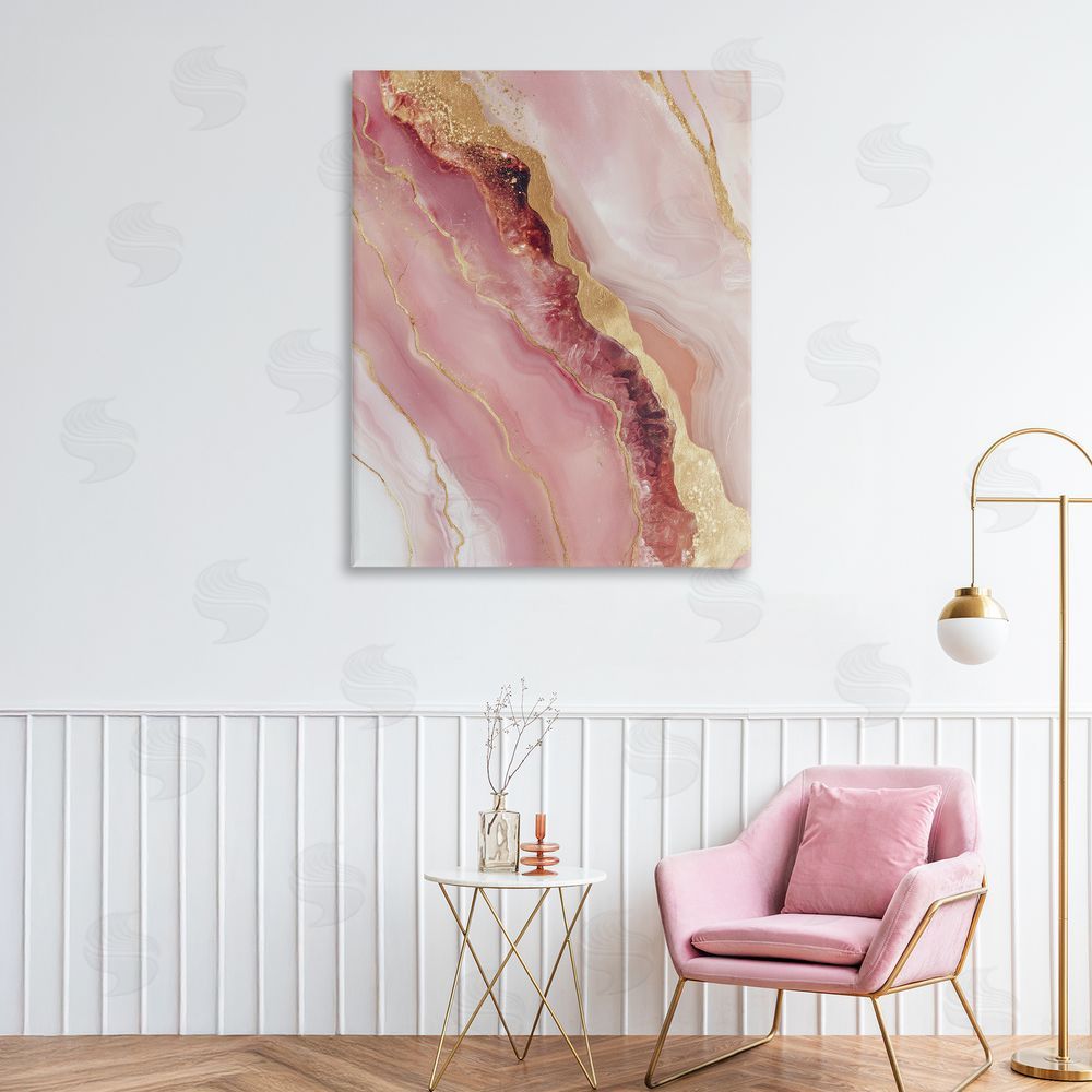 Svetlana Aleynikova Celestial Cross Section Stretched Canvas Wall Art in Room