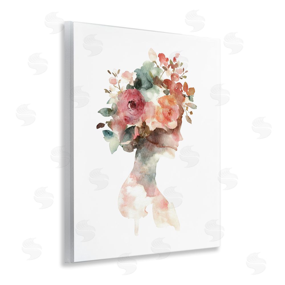 Svetlana Aleynikova Floral Dreamscape Silhouette Wall Plaque Art Print