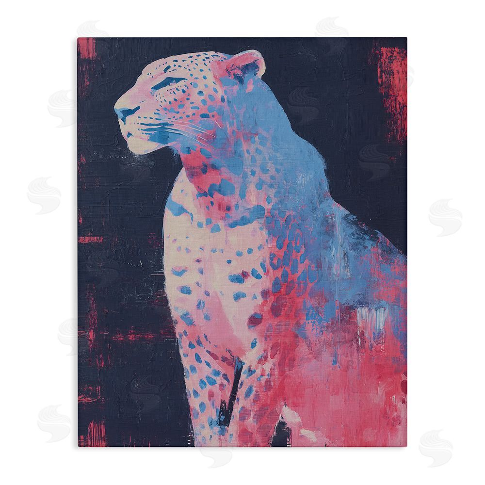 Svetlana Aleynikova Predator Pride Leopard Stretched Canvas Wall Art Print