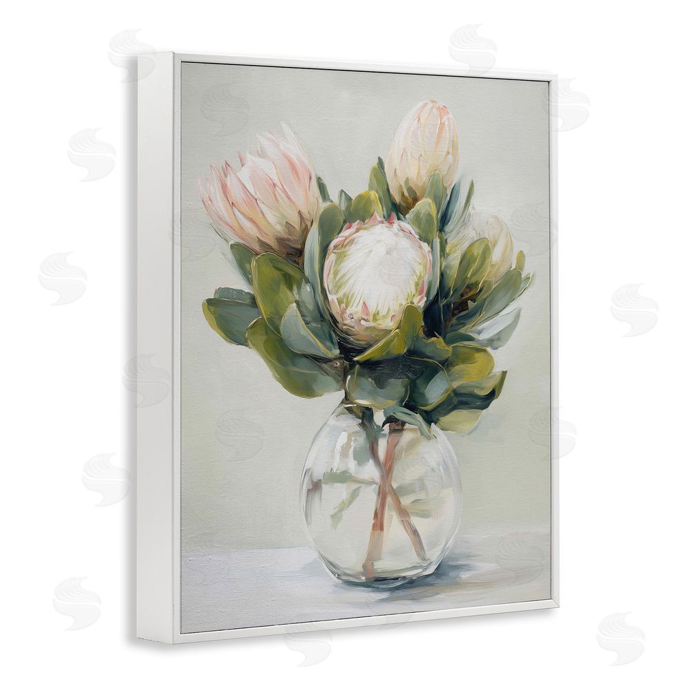 Svetlana Aleynikova Lush & Wild Tropics White Framed Giclee Wall Art Print